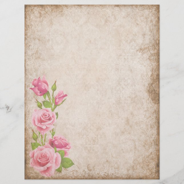 Old paper Stationery (Front)