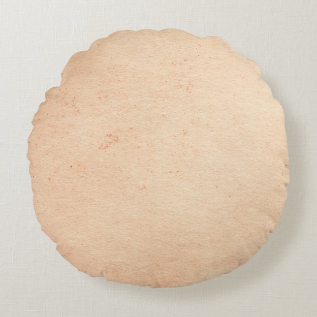 Old Paper Texture. Backgroundabstract,age,aged,agi Round Cushion (Front)