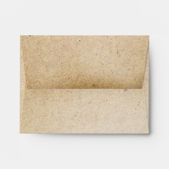 old paper texture vintage envelopes for RSVP (Back (Top Flap))