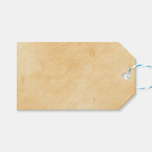 Old Parchment Background Stained Mottled Look Gift Tags