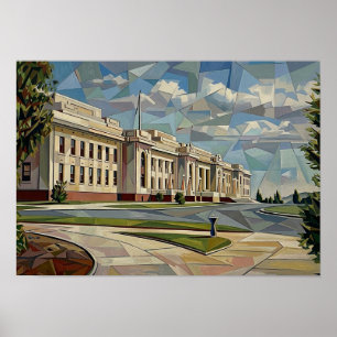 Old Parliament House Canberra Poster
