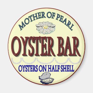 Old Pearl Oyster Bar Magnet