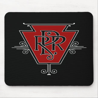 Old Pennsylvania Railroad Logo Mousepad