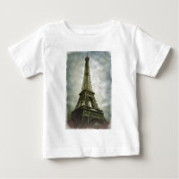 Old Photo Effect Eiffel Tower Paris