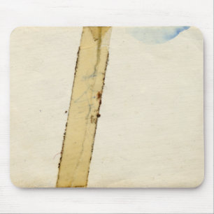 Old photo repaired with tape mouse mat