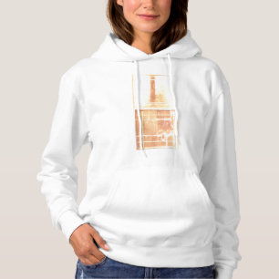 old photograph window reflection hoodie