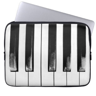 Old Piano Keys Funny Cool Laptop Sleeve