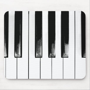 Old Piano Keys Funny Cool Mouse Mat