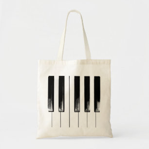 Old Piano Keys Funny Cool Tote Bag