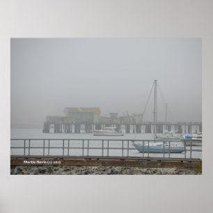 Old Pier Poster