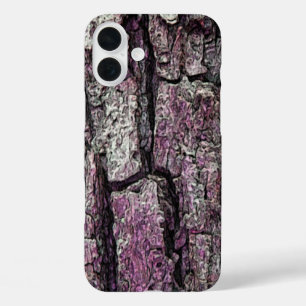Old Pine Bark iPhone 16 Plus Case