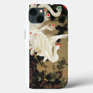 Old Pine Tree and White Phoenix by Ito Jakuchu iPhone 13 Case