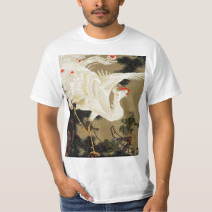 Old Pine Tree and White Phoenix by Ito Jakuchu T-Shirt