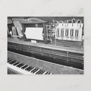 Old Player Piano Postcard