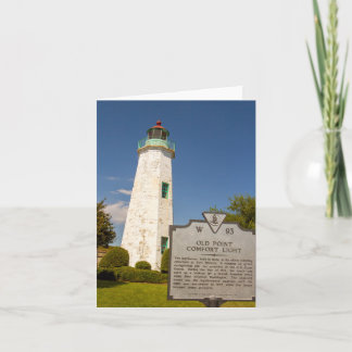 Old Point Comfort Lighthouse Card