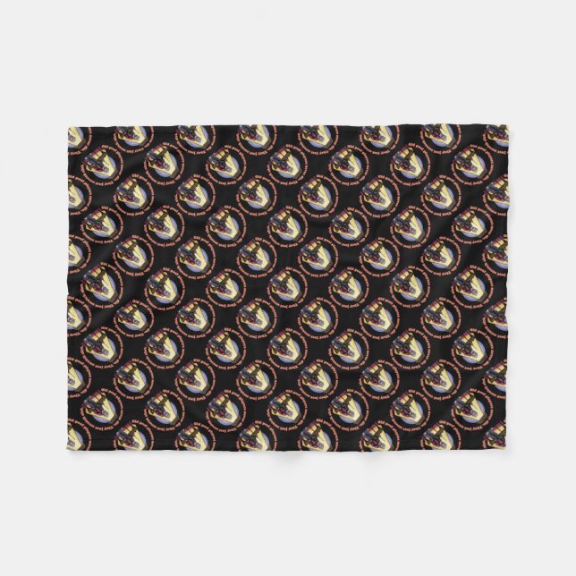 Old Pool players Fleece Blanket (Front (Horizontal))