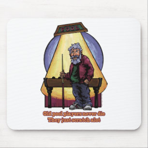 Old Pool players Mouse Mat