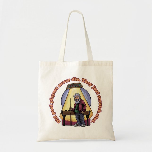 Old Pool Players Tote Bag (Front)