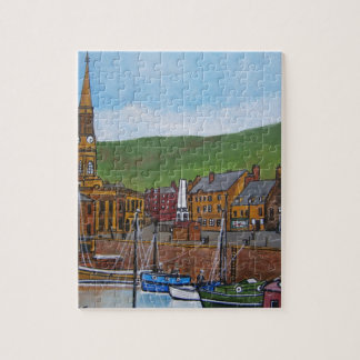 Old Port  Glasgow Harbour Jigsaw Puzzle