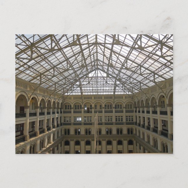 Old Post Office Pavilion Washington DC 001 Postcard (Front)