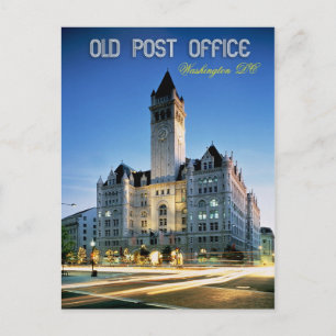 Old Post Office Pavilion, Washington DC Postcard