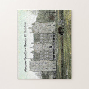 Old Postcard Aboyne Castle  – Scottish Gordon Clan Jigsaw Puzzle
