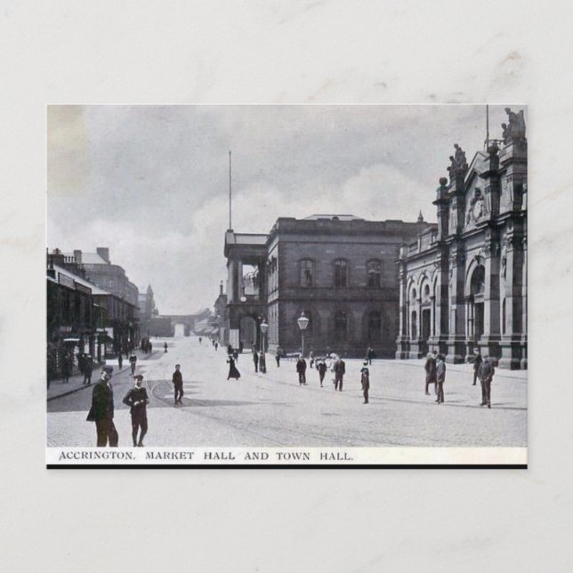 Old Postcard - Accrington, Lancashire (Front)