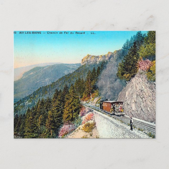 Old Postcard - Aix-les-Bains, France (Front)