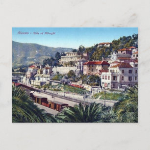 Old Postcard - Alassio, Liguria, Italy