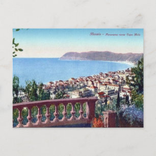 Old Postcard - Alassio, Liguria, Italy