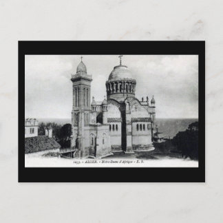 Old Postcard - Algiers, Notre-Dame d'Afrique