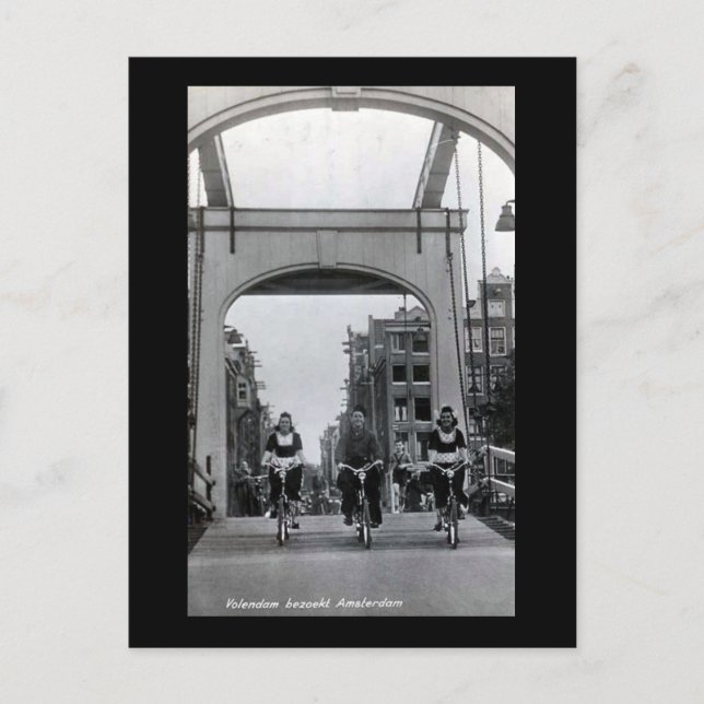 Old Postcard, Amsterdam Postcard (Front)