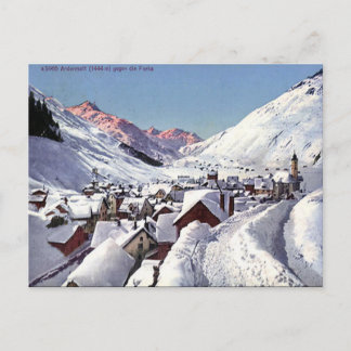 Old Postcard - Andermatt, Switzerland