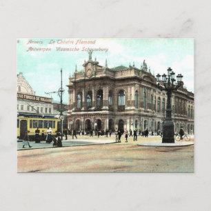 Old Postcard - Antwerp/Anvers, Belgium