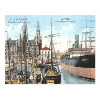 Old Postcard - Antwerp/Anvers, Belgium