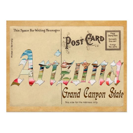Old Postcard Arizona