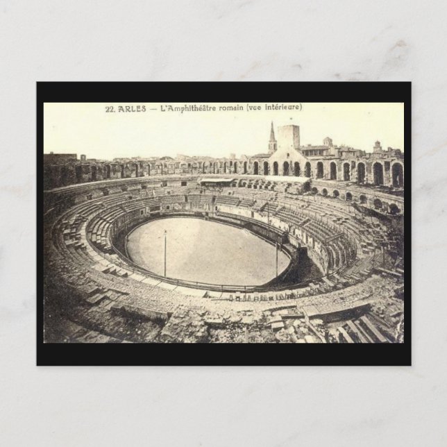 Old Postcard - Arles, France (Front)