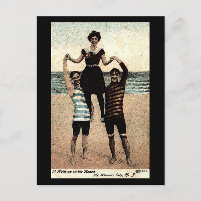 Old Postcard - Atlantic City, New Jersey, USA (Front)