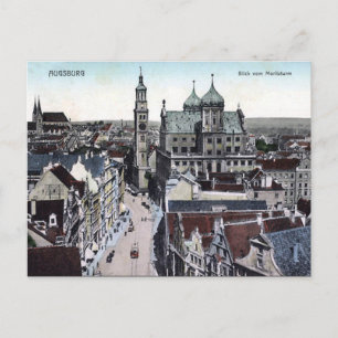 Old Postcard - Augsburg, Germany