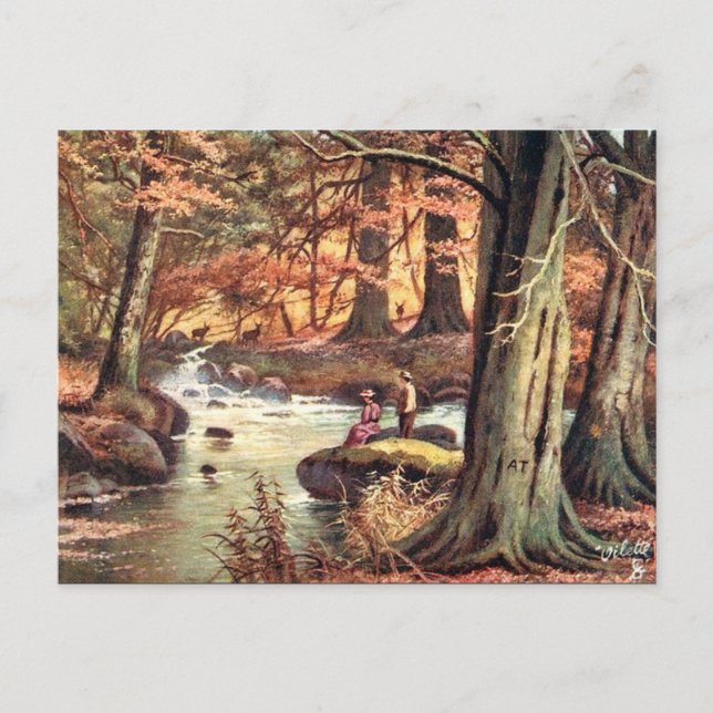Old Postcard - Autumn (Front)