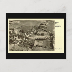 Old Postcard - Avebury, Wiltshire