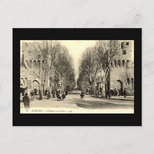 Old Postcard - Avignon (Front)