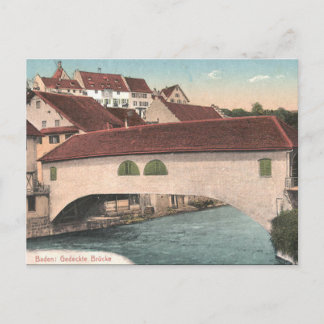 Old Postcard - Baden, Aargau, Switzerland