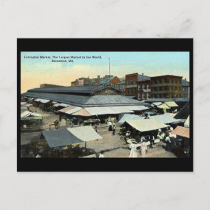 Old Postcard - Baltimore, Maryland, USA