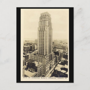 Old Postcard - Bank of Commerce Building, Toronto