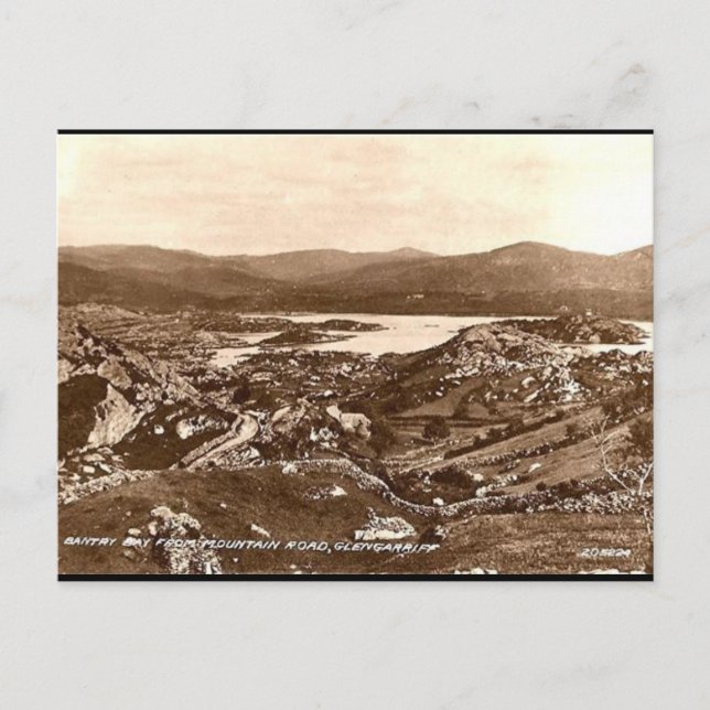 Old Postcard - Bantry Bay, Co Cork, Ireland (Front)