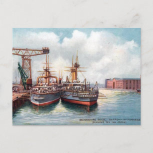 Old Postcard - Barrow-in-Furness, Cumbria