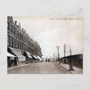 Old Postcard - Barry Docks, Wales