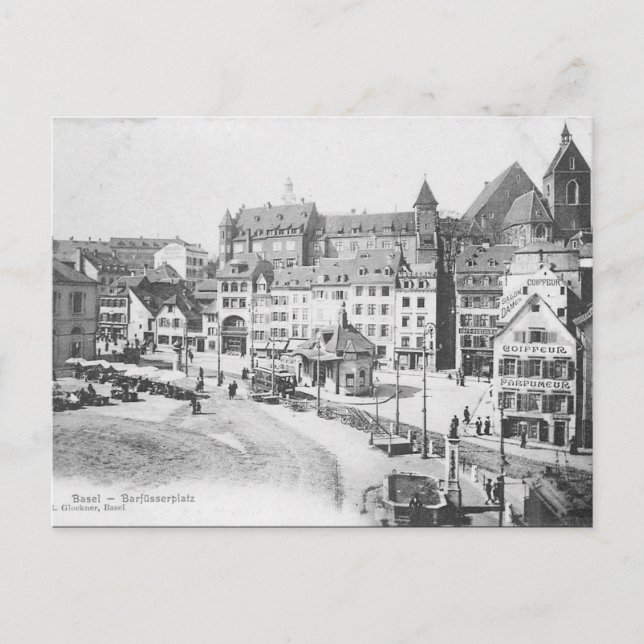 Old Postcard - Basel, Switzerland (Front)