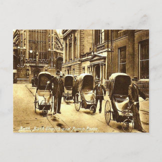 Old Postcard - Bath Chairs, Bath
